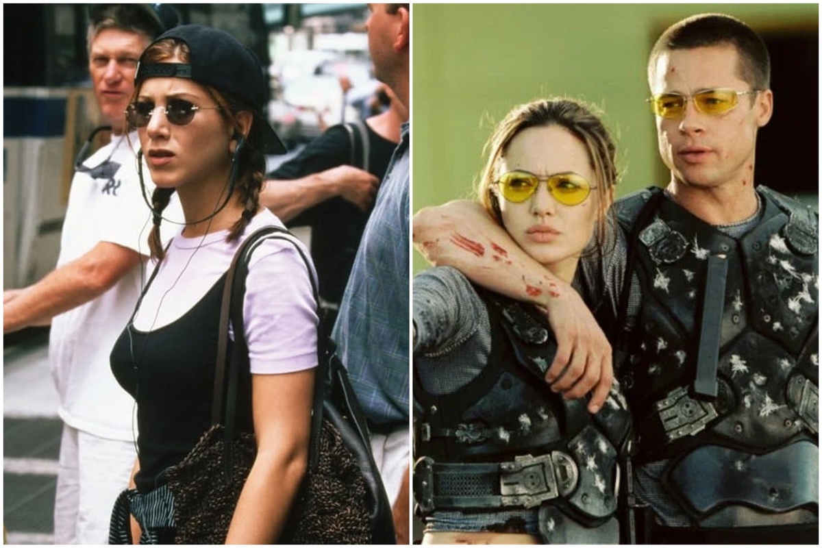 Дженнифер Энистон, Анджелина Джоли и Брэд Питт