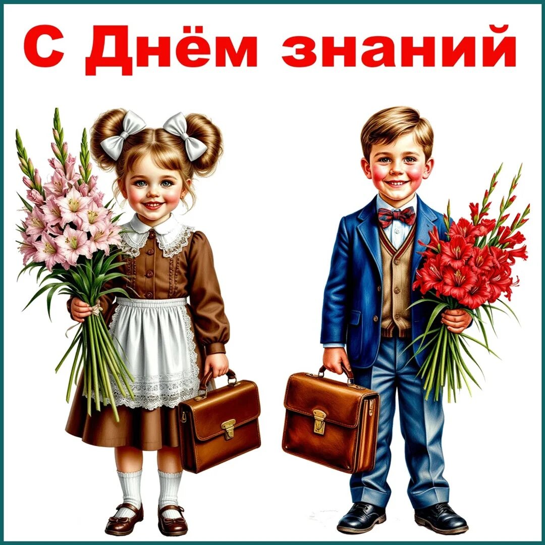 Реалистичные картинки для оформления праздника 1 Сентября!