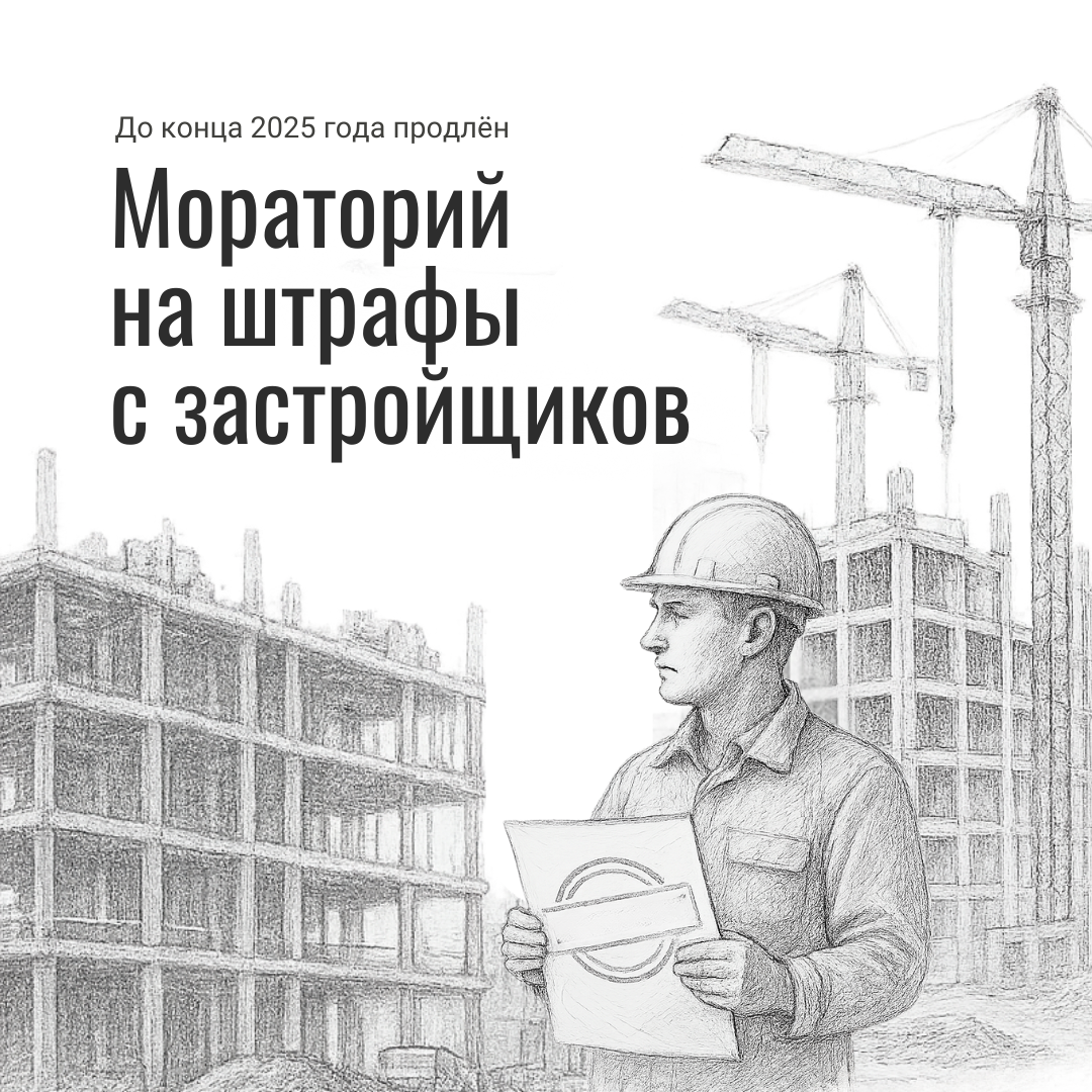 Мораторий на штрафы с застройщиков: пени и санкции по ДДУ не взыскиваются до конца 2025. Защита кассы, но не прощение долга – бонус, которым стоит воспользоваться правильно
