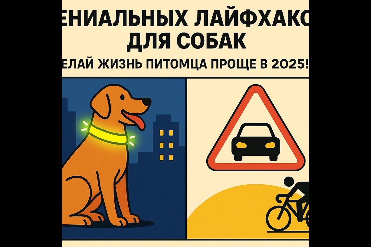 5 гениальных лайфхаков для собак — сделай жизнь питомца проще в 2025!