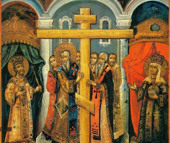 Икона праздника Крестовоздвижения