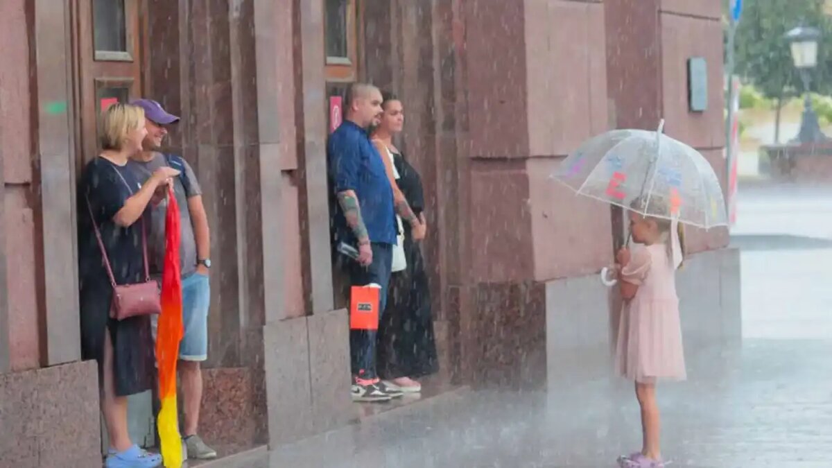    Лето в Москве.