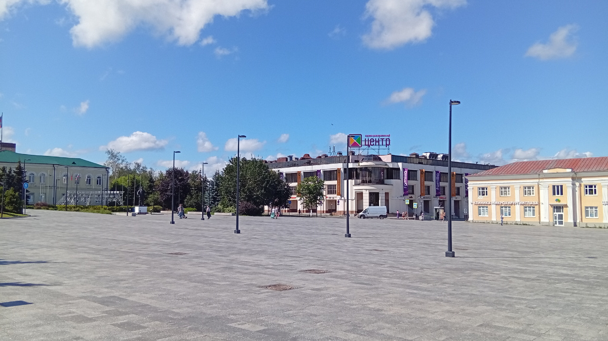 Дмитров, площадь Советская. Фото из личного архива автора.