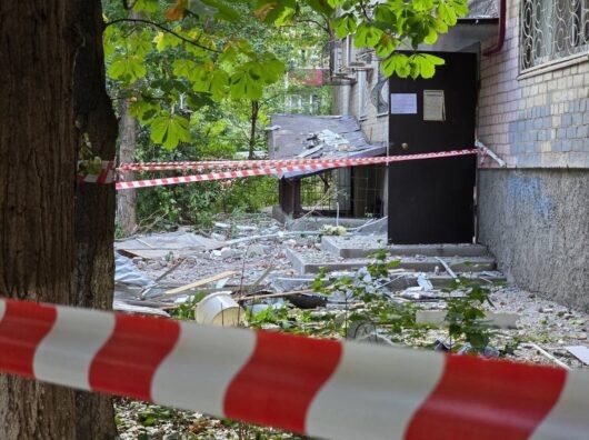    В Ростове зона атаки БПЛА находится в режиме локального ЧC // фото: телеграм-канал Юрия Слюсаря