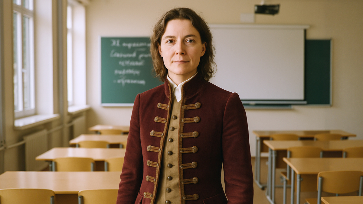 Представили своего классного руководителя в такой форме😊