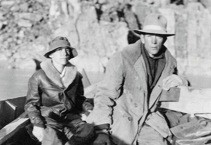 Супруги  Глен и Бесси Хайд