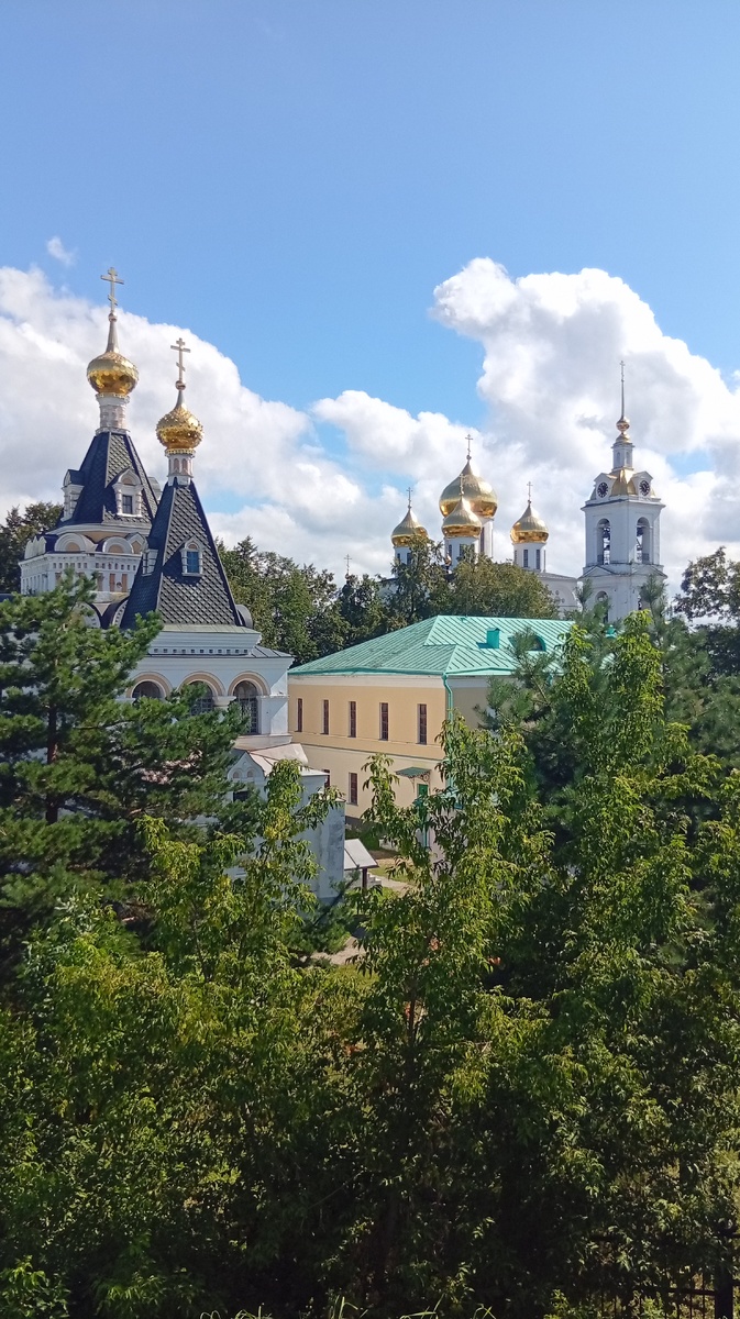 Вид с вала на купола. Фото из личного архива автора.