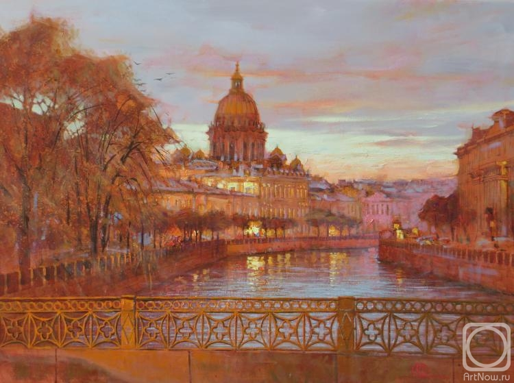 Петербург. Поцелуев мост.