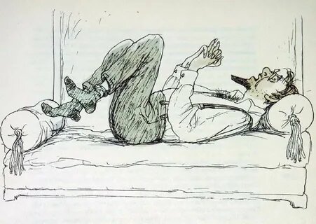 Васисуалий Лоханкин. Рис. Кукрыниксы