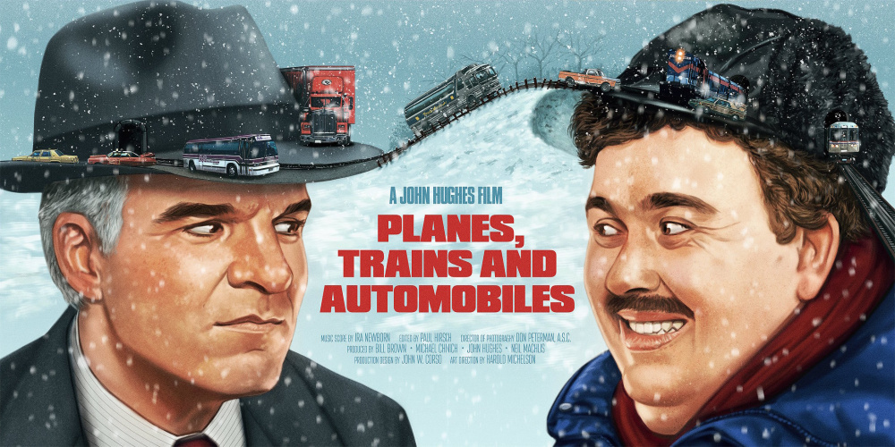 Самолётом, поездом, машиной,  фильм 1987 г.