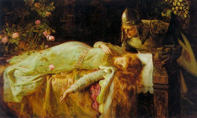 Джон Кольер спящая красавица