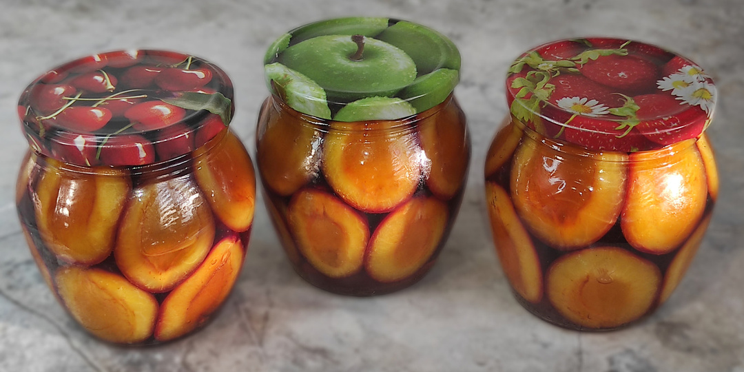Маринованная СЛИВА на зиму с КОНЬЯКОМ и корицей. СЛИВА без СТЕРИЛИЗАЦИИ.