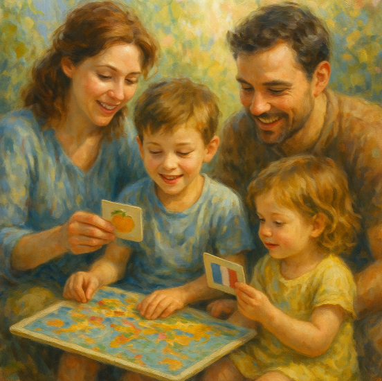 Изучение языка и культуры региона через игры во время поездки