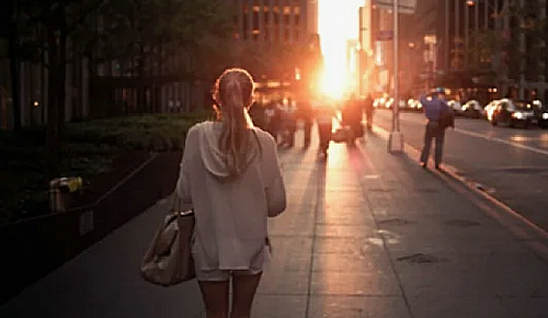 Вечер в городе