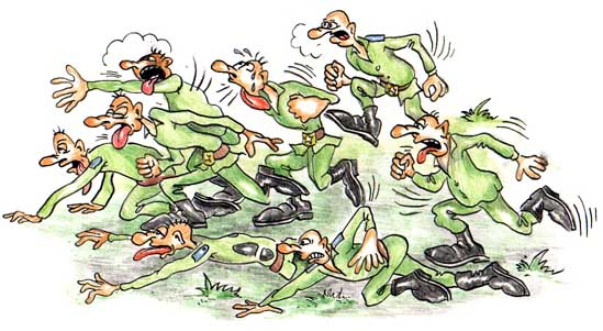 Передислокация ВСУ на выгодный рубеж обороны