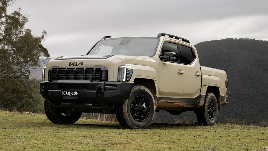    На фото: пикап Kia Tasman X-Pro (версия для австралийского рынка)