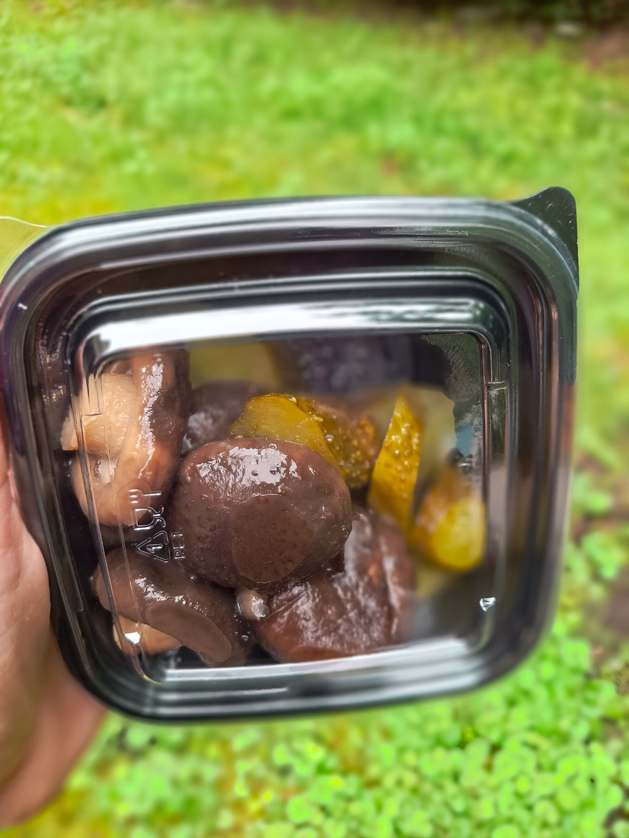 Хрустящие орурчики и вкуснейшие грибочки