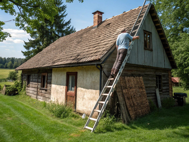     Именно сейчас, когда дом отдыхает после летнего сезона, самое время провести неспешную, но важную работу: подготовить его к холодам. Фото сгенерировано