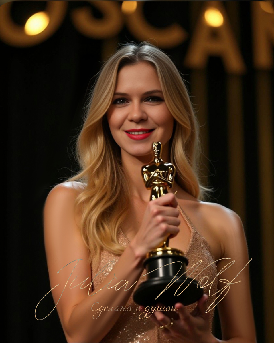 Джулия Вульф с оскаром