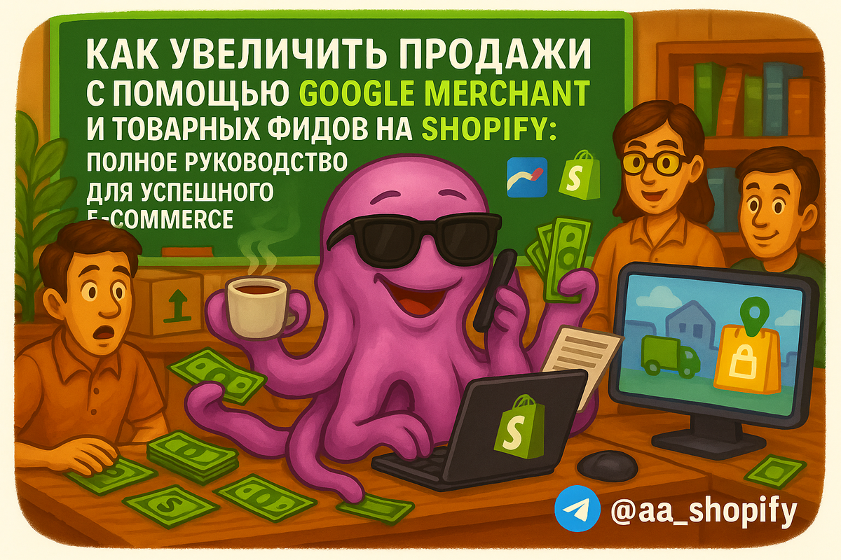    Как увеличить продажи с помощью Google Merchant и товарных фидов на Shopify: полное руководство для успешного e-commerce aa_ecom