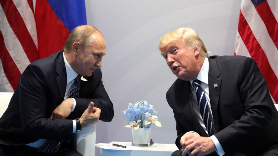    Владимир Путин и Дональд Трамп. Источник: пресс-служба Кремля