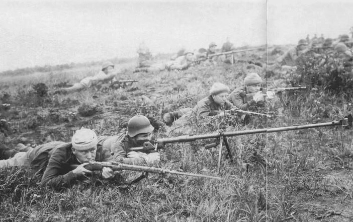 Фото: Участники Курильского десанта (архивная фотография)