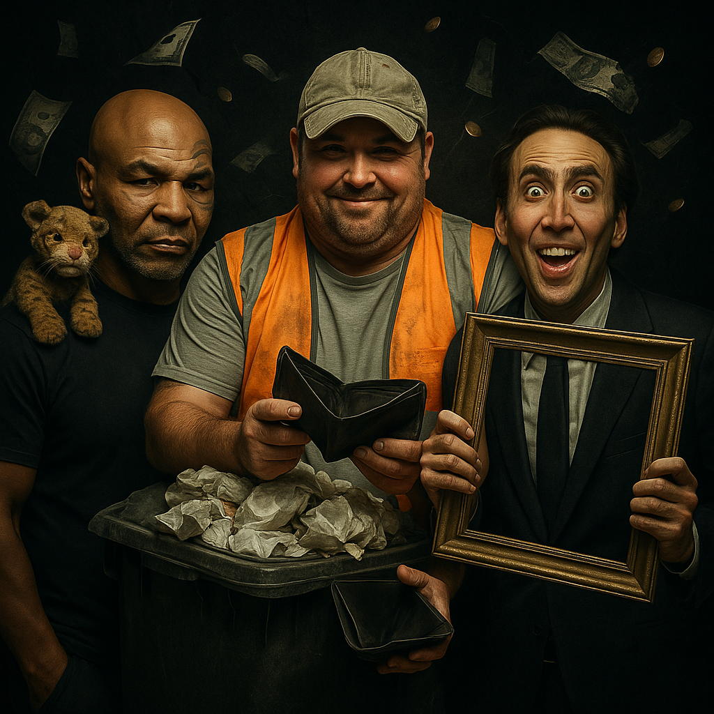 Одни из самых известных растратчиков больших капиталов