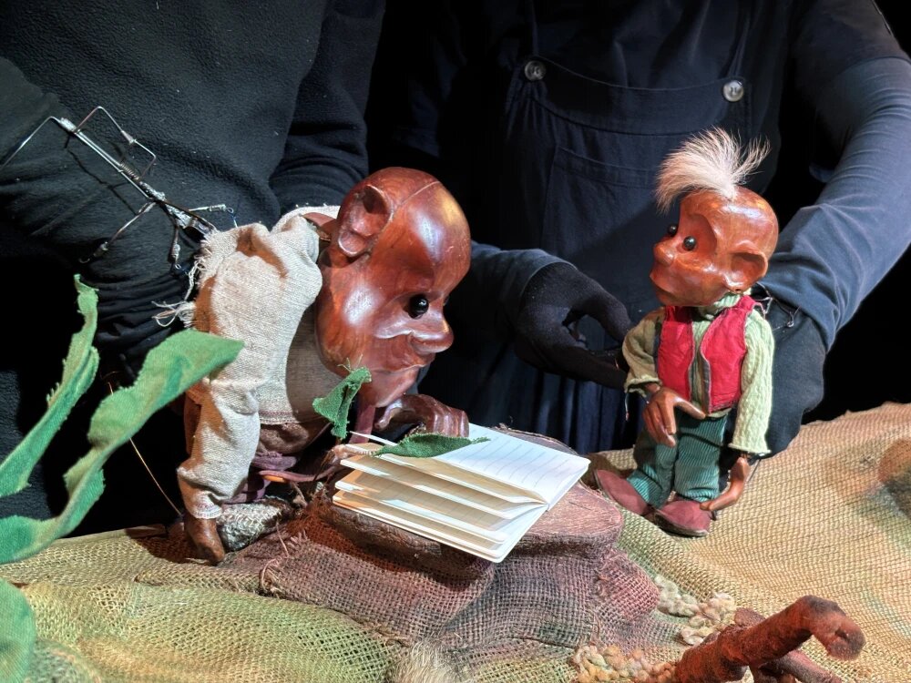    Жан из Стручка и Людоед в спектакле "2+КУ", © Татьяна Бемлер, 2+КУ