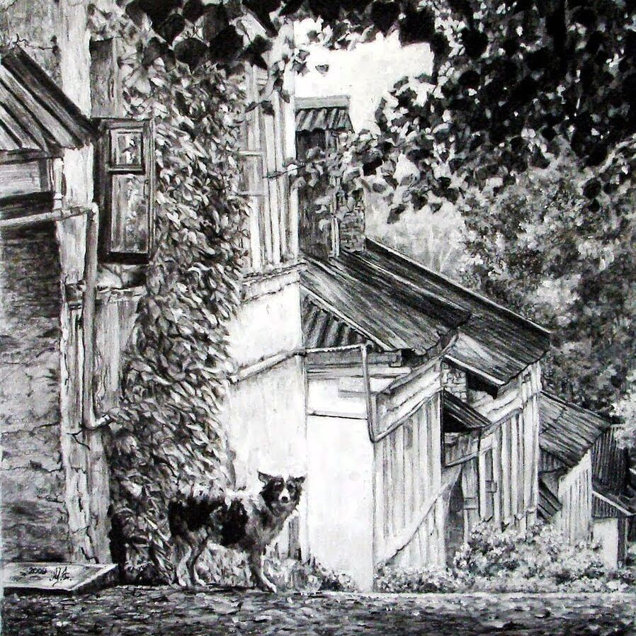 Тише ты, дзвоник! (рисунок Марии Зельдис)