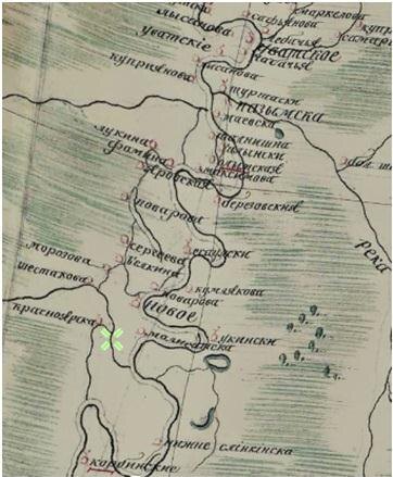 Рис. 2. Карта 1798 г.