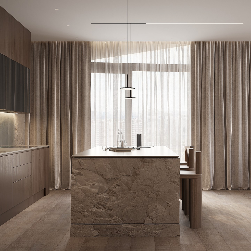 Фрагмент проекта Захара Зылькова в ЖК Balchug Residence