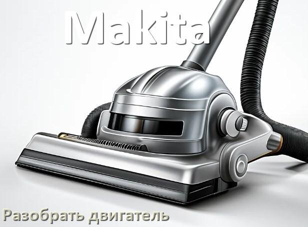 
Как у пылесоса Makita разобрать двигатель и проверить