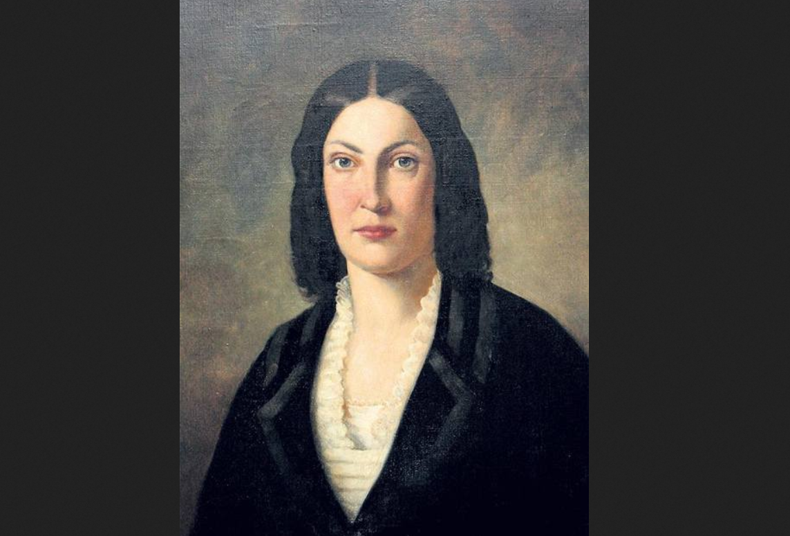 Неизвестный художник. "Александра Николаевна Фризенгоф, урожденная Гончарова"