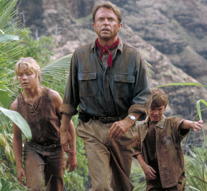 Фильм "Парк Юрского периода", Сэм Нил в роли палеонтолога доктора Алана Гранта