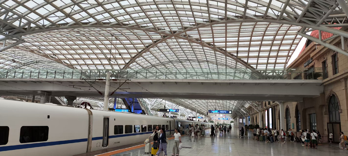 Железнодорожный вокзал в Циндао