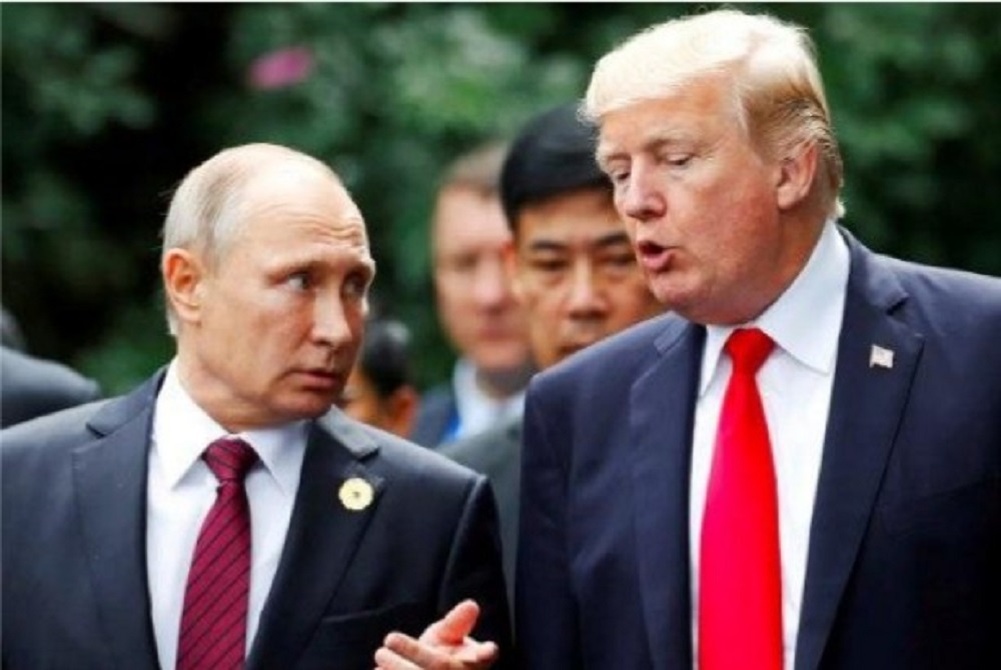 Владимир Путин и Дональд Трамп/ Фото с сайта Кремля