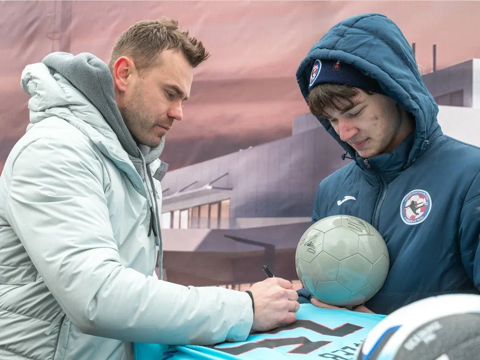    Игорь Акинфеев (слева). Фото: администрация г.о. Реутова