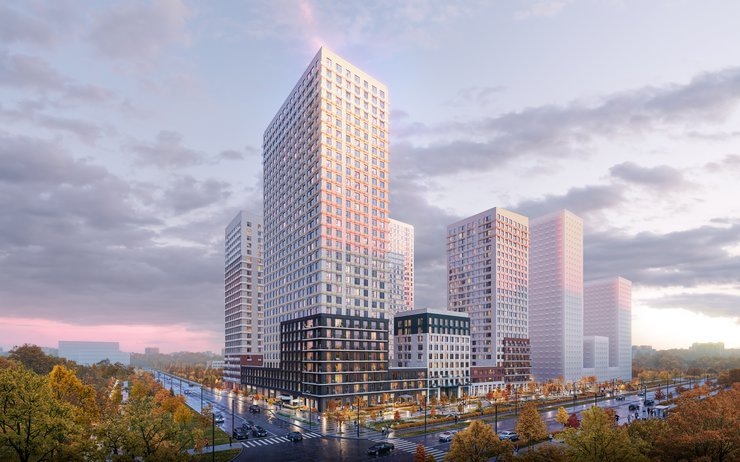 рендер ЖК Плеханова 11