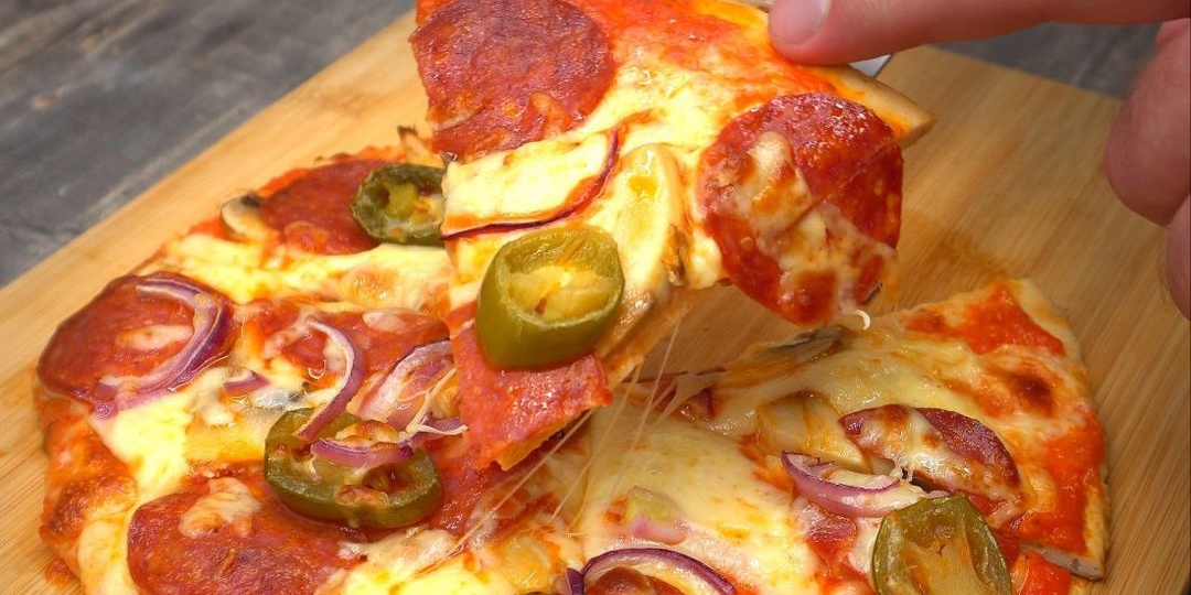 Пицца без теста — максимум вкуса, минимум калорий