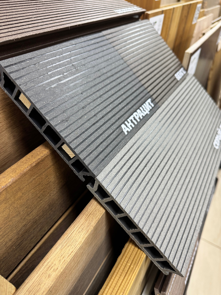 Террасная доска. 100% водонепроницаемость.