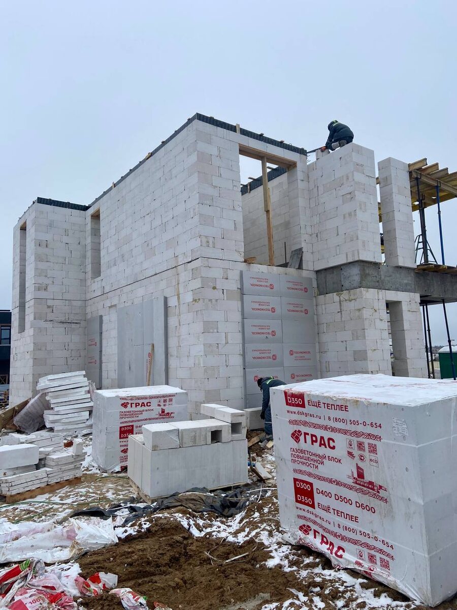 Энергоэффективеные блоки торговой марки "ГРАС"