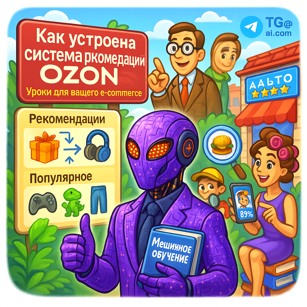    Как работает система рекомендаций Ozon: повтори это, и получишь +340% к продажам своего e-commerce за месяц Дмитрий Попов | Comandos.ai