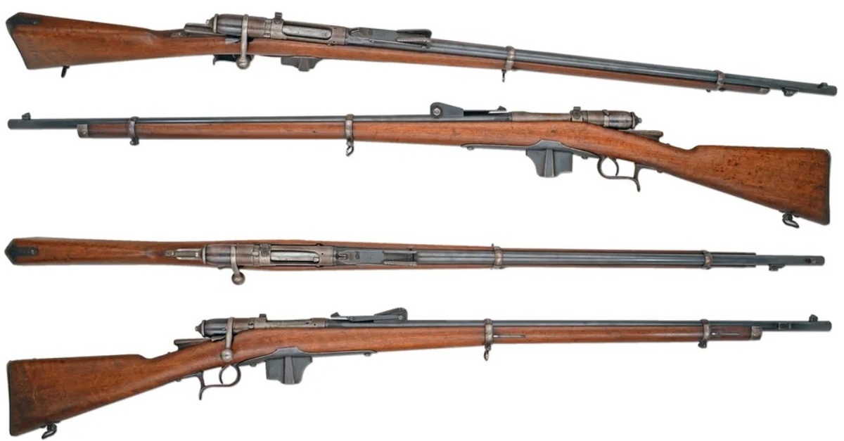 Винтовка Веттерли-Витали обр. 1870/1887 годов.