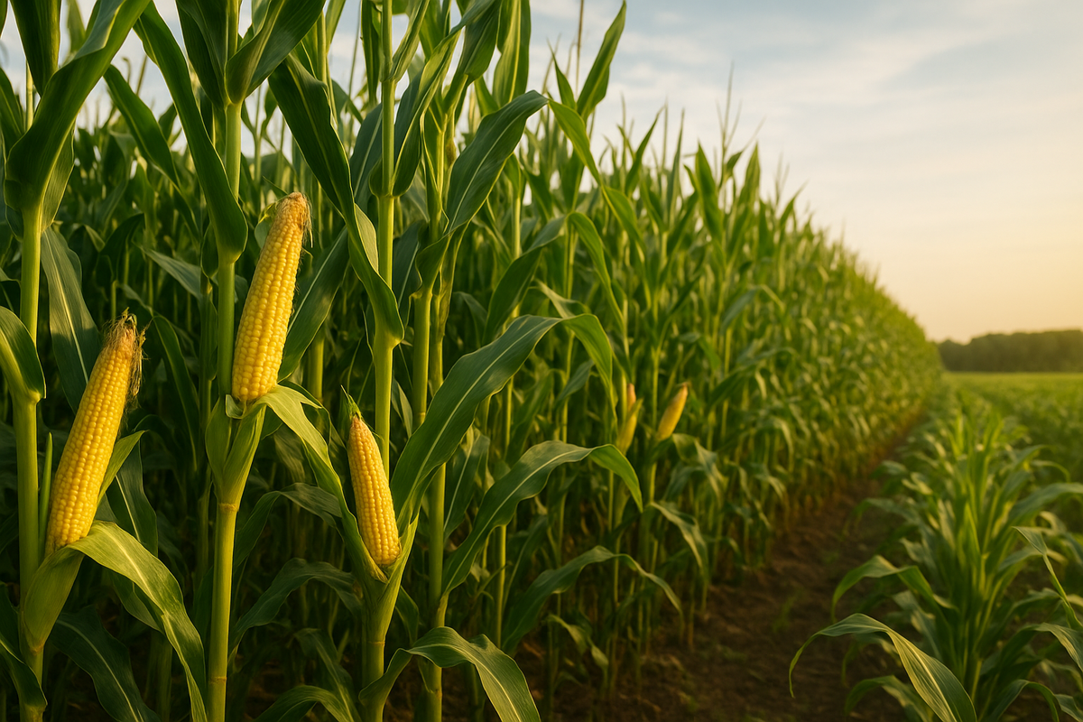 поля кукурузы
