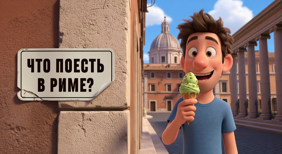 Есть 3 вида блюд, которые нужно попробовать, чтобы поставить "зачет" о посещении Рима
