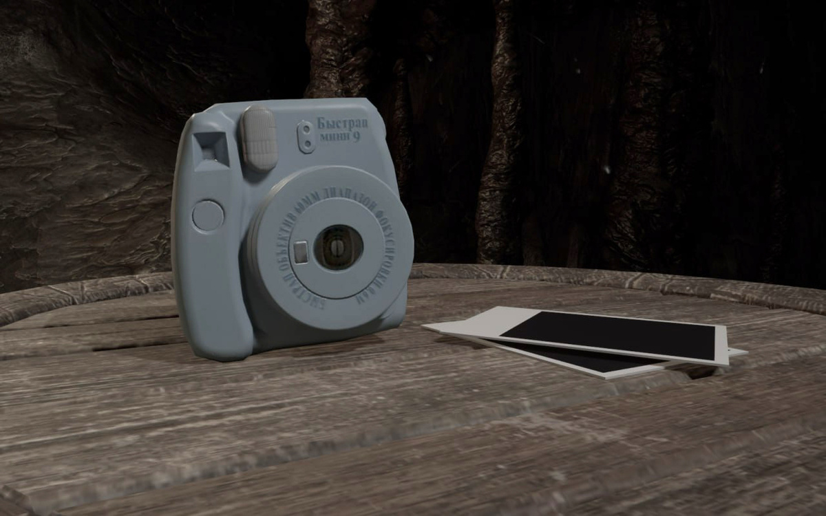 фотоаппарат мгновенной печати из игры