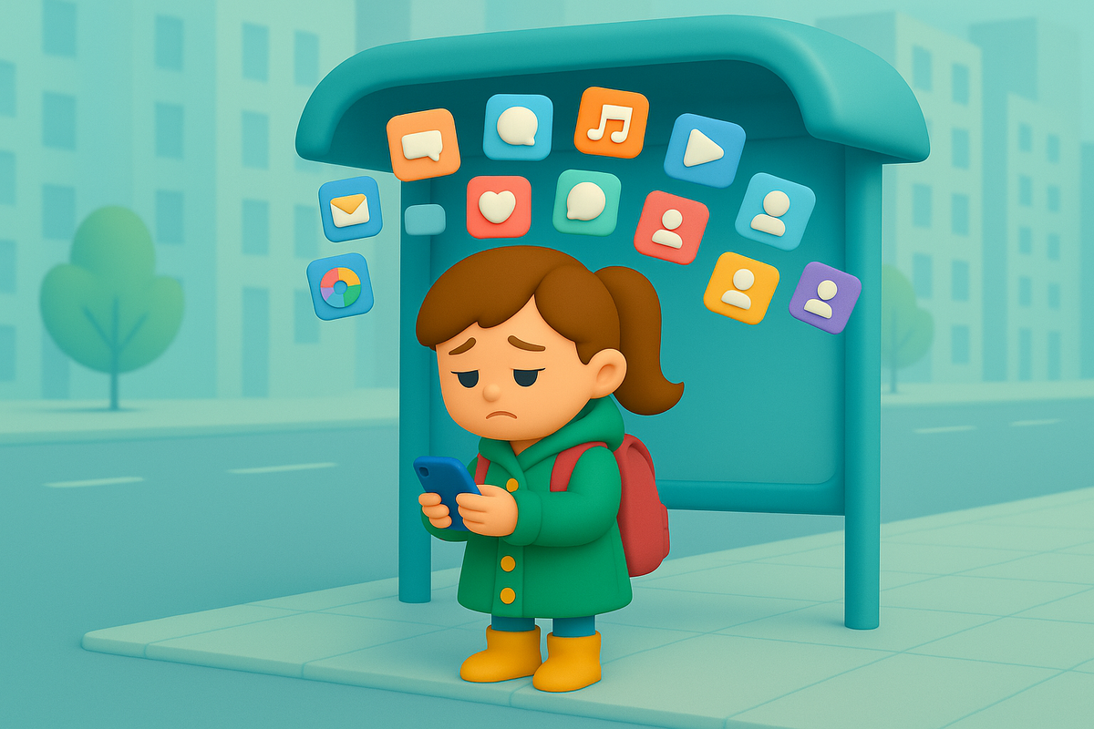 "Дети в среднем в 7 лет получают собственный смартфон"