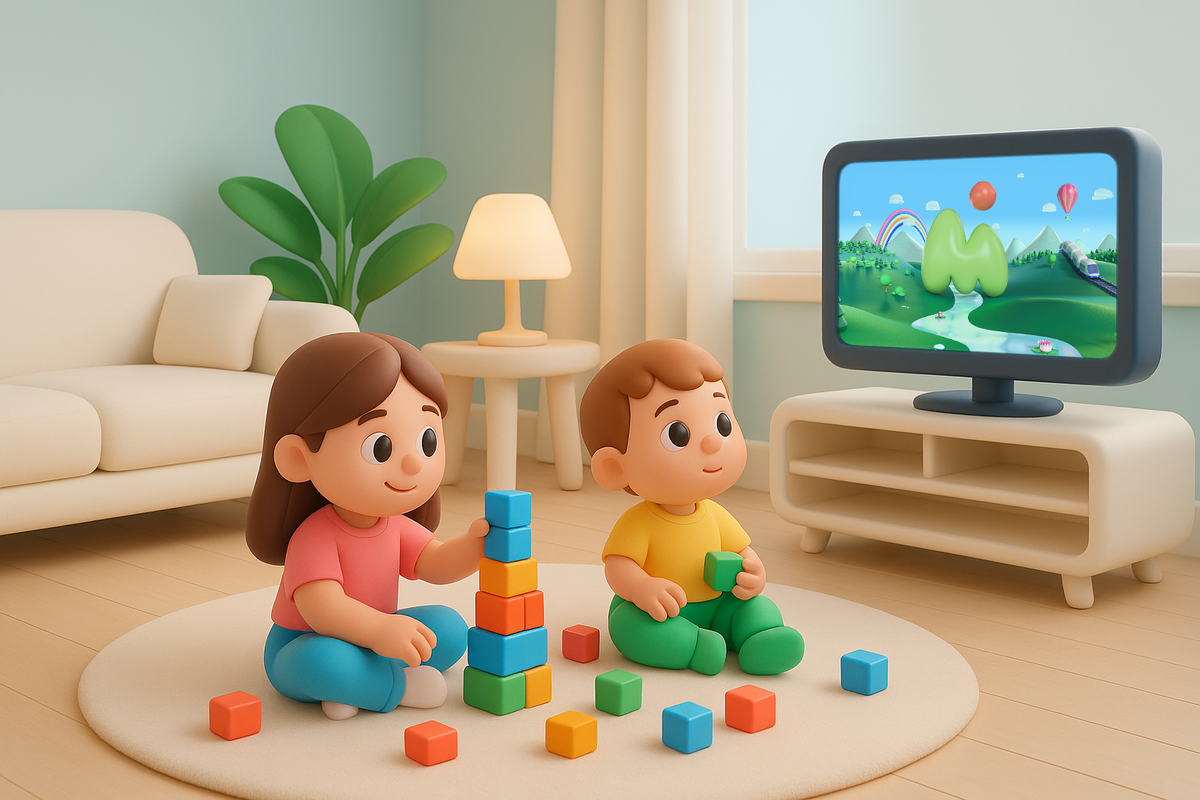 "Почему дети всё ещё смотрят телик?"