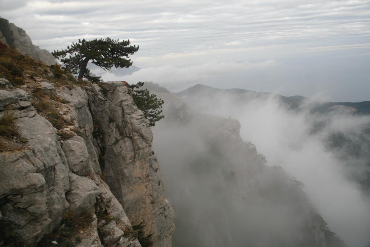 У вершины Ай-Петри. Харламов Юрий. Крым

