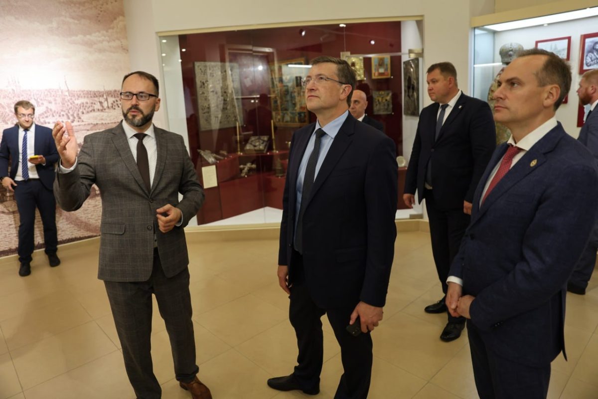    Глеб Никитин встретился с главой Республики Мордовия Артемом Здуновым